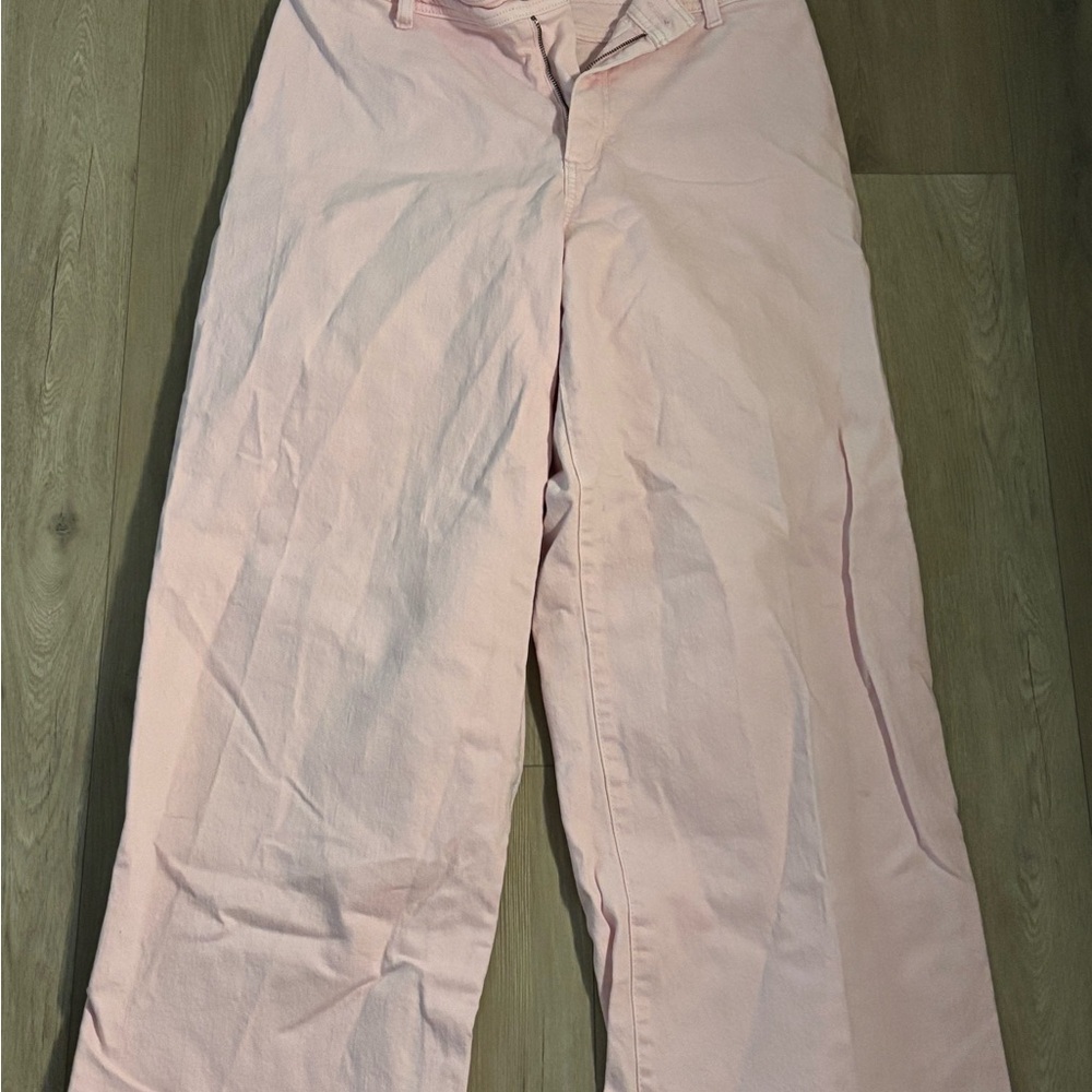 Target Light Pink Wide-Leg Pants